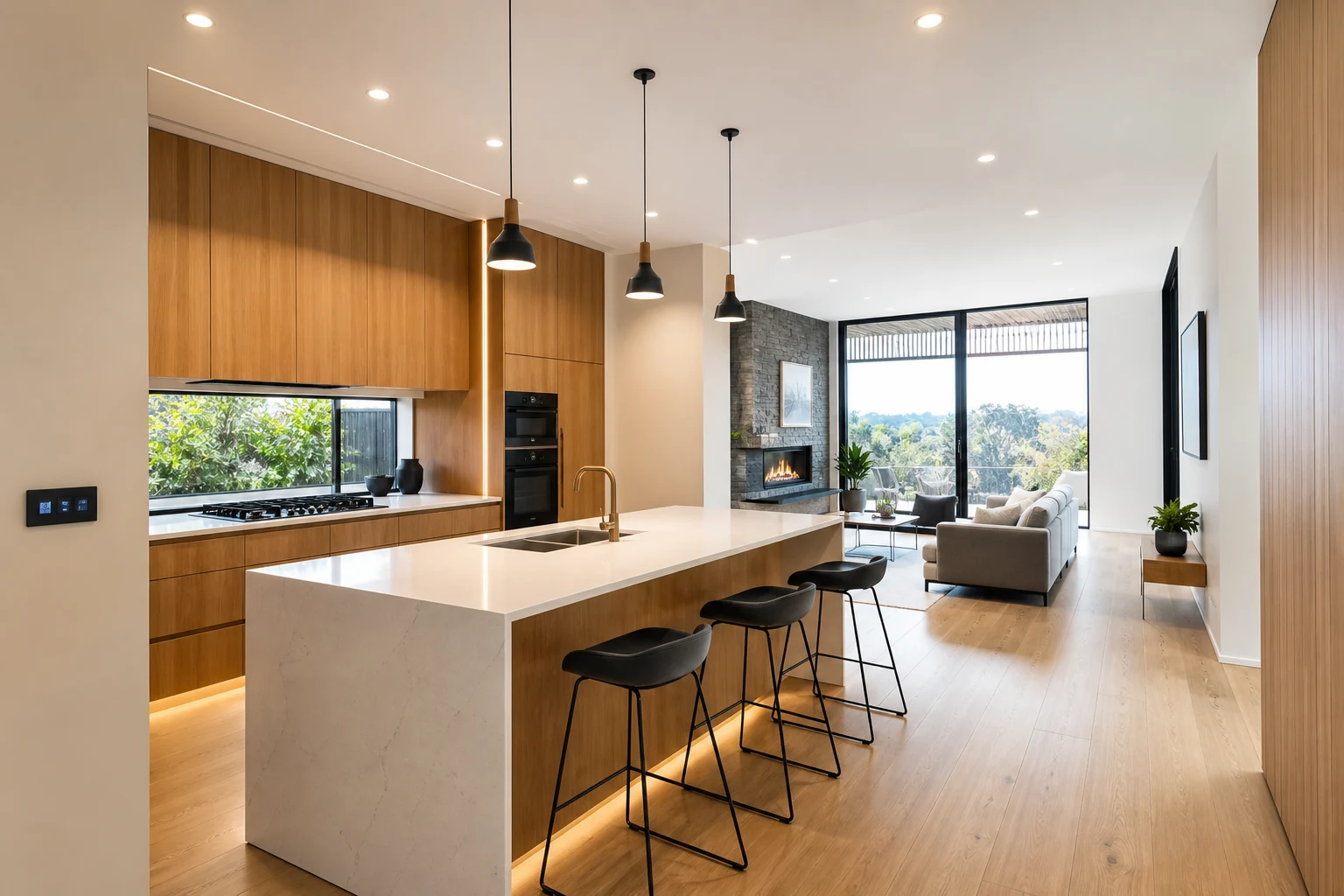 Premium residential electrical and lighting project