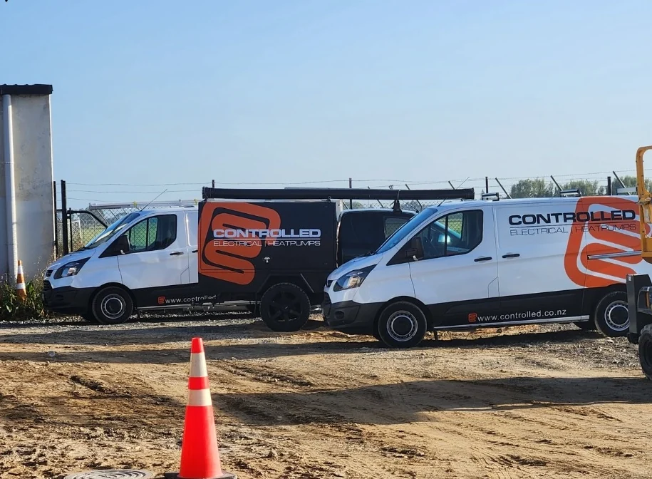 Controlled Electrical vehicles at a project site